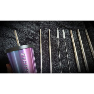 Bộ ống hút inox 304 ( ống trân châu)