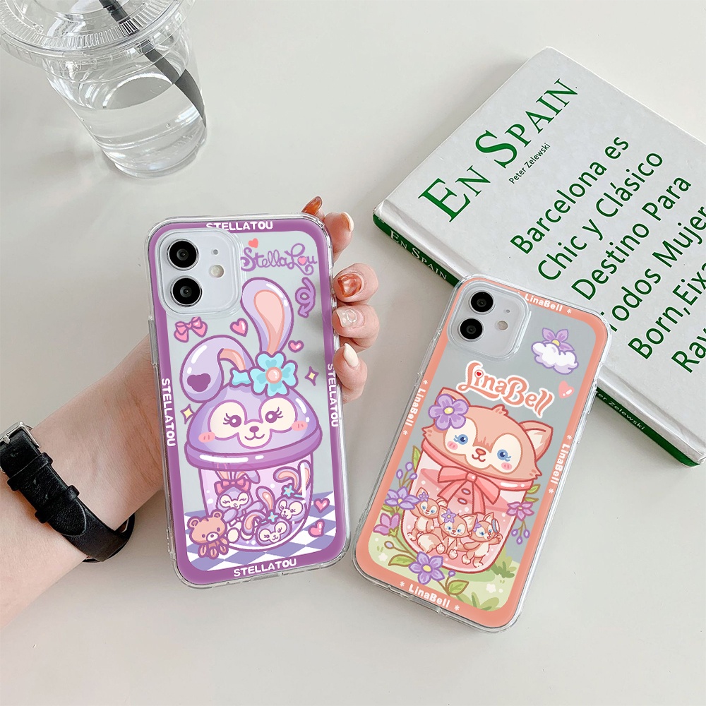 Ốp Điện Thoại Tpu Mềm Hình Disney Stellalou Linabell Cho iPhone 11 12 13 pro max XS X XR XSMax 7 8 6 6s plus SE 2020