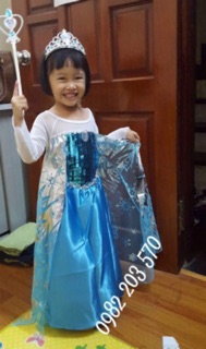 Đầm công chúa elsa 15