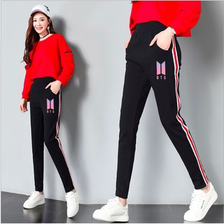 Quần Bangtan kẻ sọc