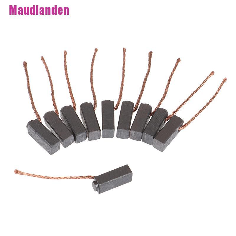 Bộ 10 Chổi Than Carbon 5x6 X 14mm Dc Cho Động Cơ Chổi Than