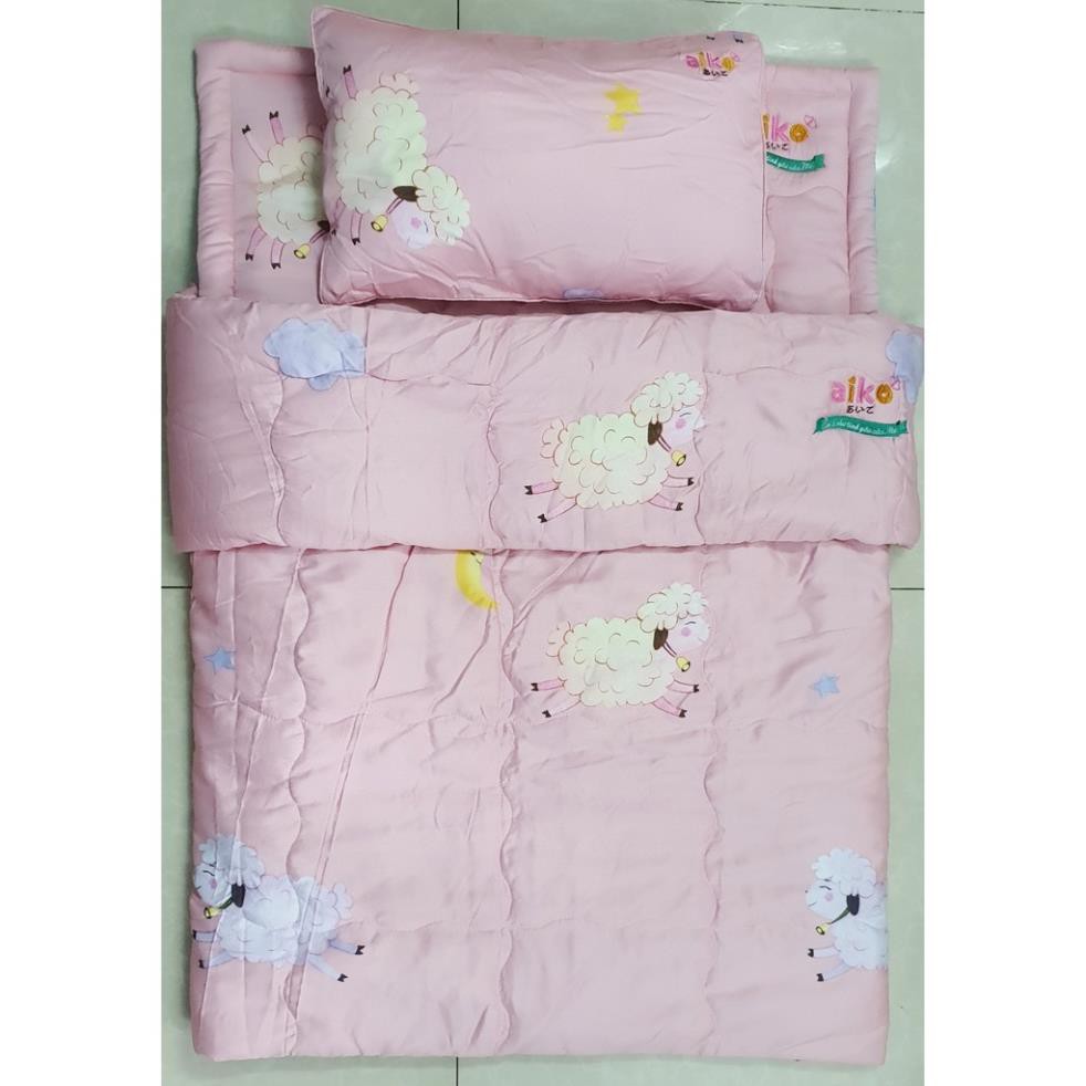 Chăn mền cho bé Combo Topper, Chăn, Gối Tencel cho bé iu ngon giấc - chăn mền mùa hè