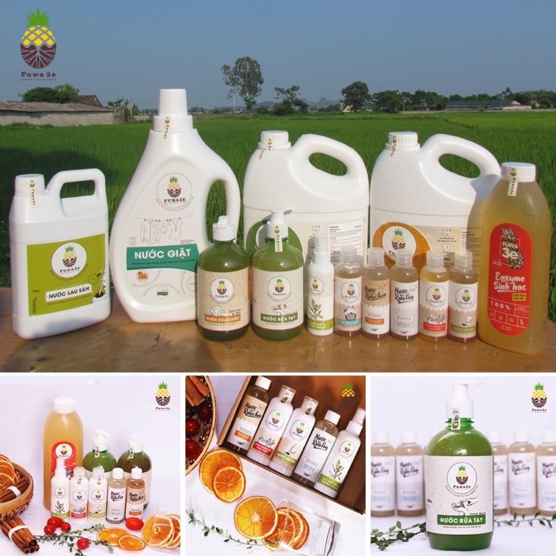 Nước rửa tay kháng khuẩn vỏ quýt Fuwa3e 100% hữu cơ 100ML | BigBuy360 - bigbuy360.vn