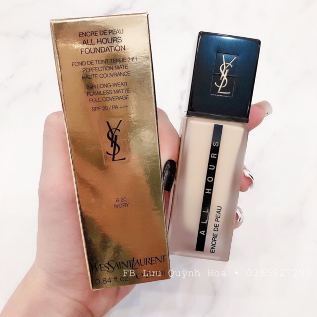 Kem nền Ysl Encre de Peau All Hours Foundation 25ml