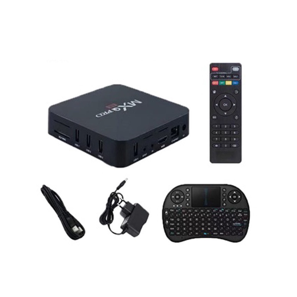 Bàn phím I8 / TV BOX 8gb + 128gb Android MXQ Pro Smart Box 4k Ultra Hd chất lượng cao