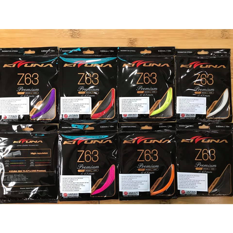 Dây cước đan vợt cầu lông Kizuna Z63