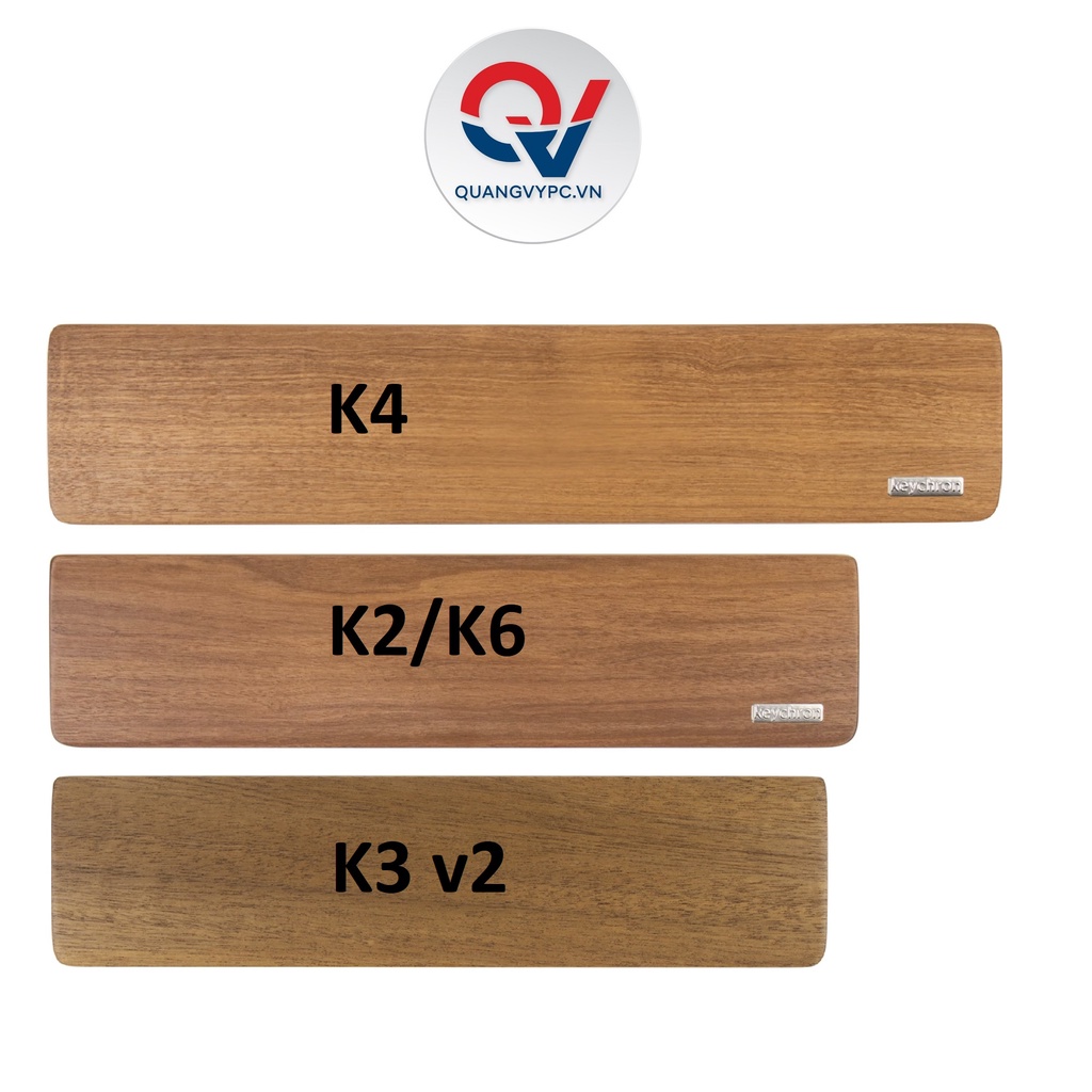 Kê tay gỗ cho bàn phím Keychron K2/K3/K4/K6