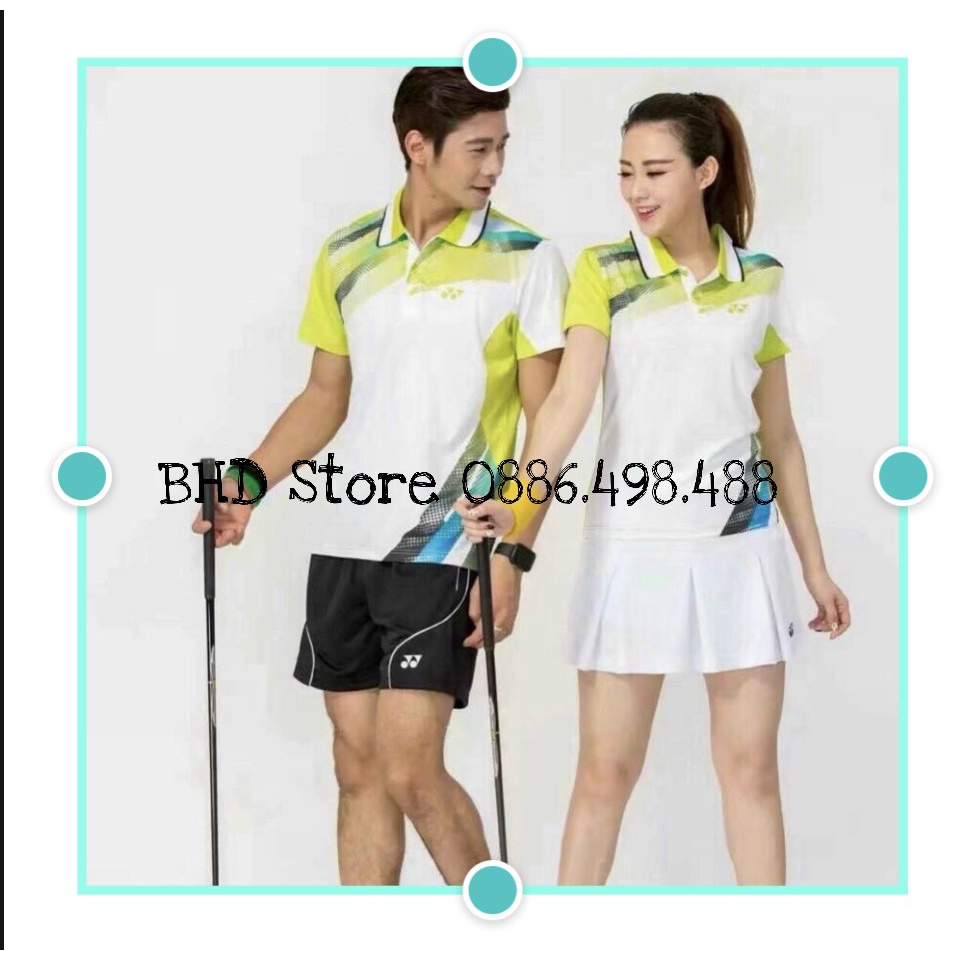 Áo cầu lông, bóng chuyền Yonex thời trang mới nhất 2021