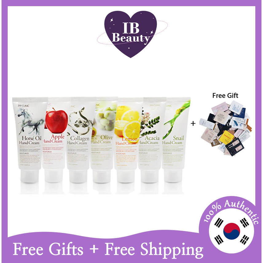 Kem Dưỡng Ẩm Da Tay 3w Clinic 100ml - 7 Lựa Chọn