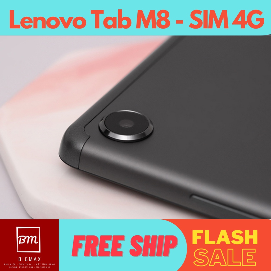 Máy tính bảng Lenovo Tab M8 Full box bản SIM 4G nghe gọi, học online, zoom, google meeting cực mượt, ship nhanh | BigBuy360 - bigbuy360.vn