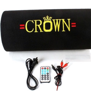 Loa Crown tròn số 5 bluetooth.
