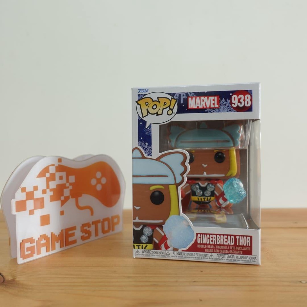 Mô hình Marvel Thor 10cm 938 Gingerbread Funko Pop Mô hình tĩnh Nhựa PVC CHÍNH HÃNG MỸ MVFKP06