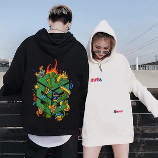 Áo hoodie SWE lửa nỉ