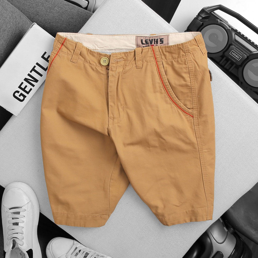 Quần short kaki nam cao cấp, quần đùi nam bigsize dễ phối đồ MS206