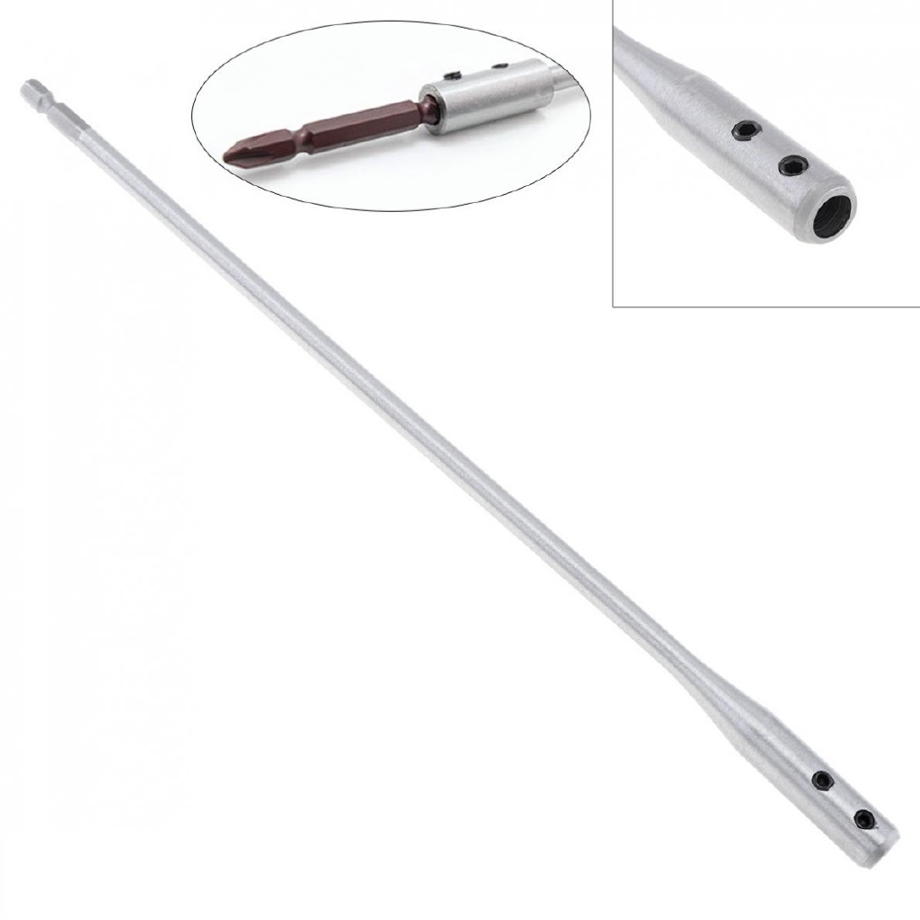 THANH NỐI DÀI MŨI KHOAN ĐẦU LỤC GIÁC 1/4INCH  KÈM CỜ LÊ