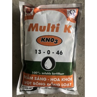 Kalinitrat- Kali Trắng- KNO3- Mầm sáng, hoa khỏe, vọt bông đồng loạt *2kg