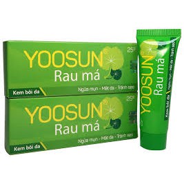 Yoosun Rau má ngừa rôm sảy, mẩn ngứa, hăm tã, muỗi đốt cho bé, kem ngừa sẹo mụn giảm thâm từ thảo dược