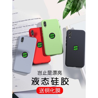 Ốp điện thoại silicone in logo độc đáo cho Millet black shark 2