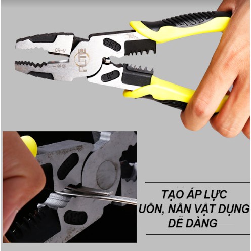 Kìm cắt sắt CRV,kềm đa năng cắt đứt mọi loại kim loại,ổ khóa,dây điện, đồng,thép, sắt công nghệ Nhật Bản