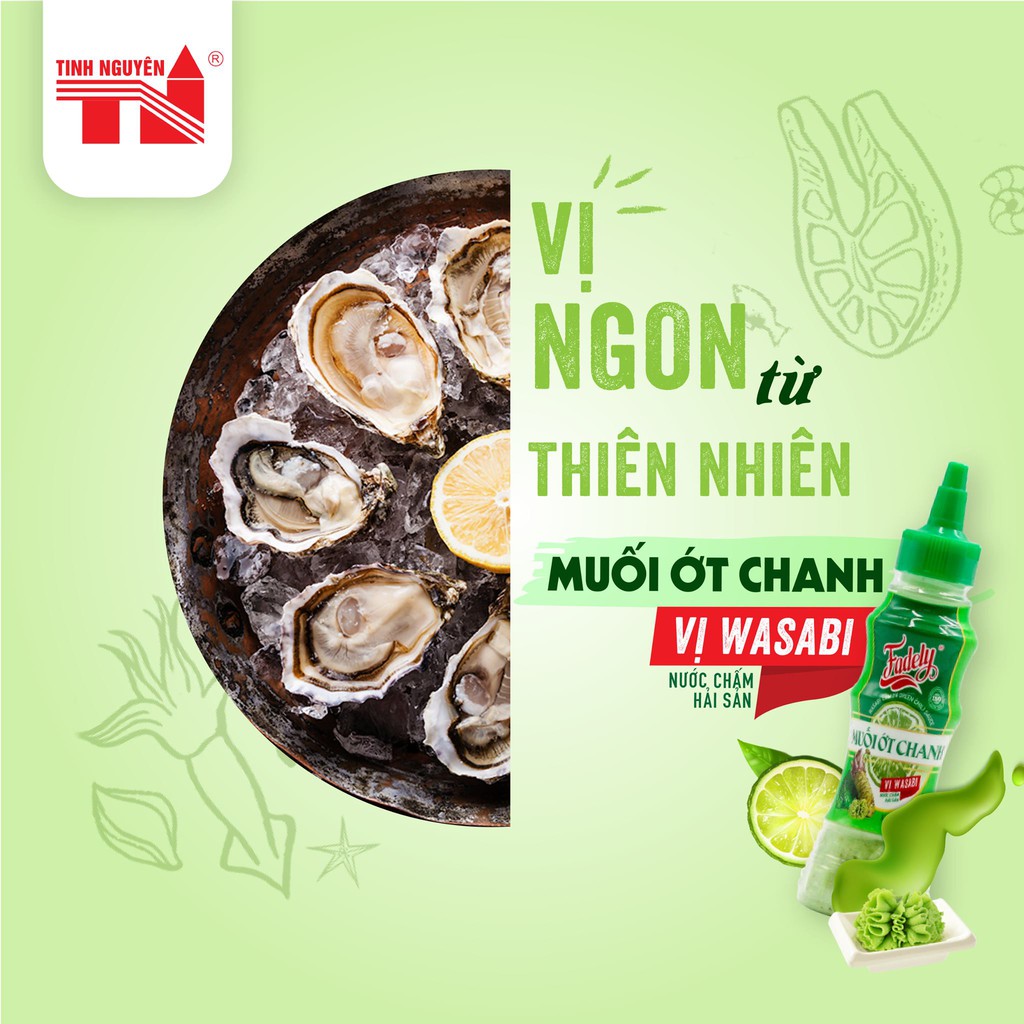 Combo: Muối Ớt Chanh Tinh Nguyên (200g) + Muối Ớt Chanh vị Wasabi Fadely (200g) + Muối Ớt Xiêm Rừng Tinh Nguyên (200g)