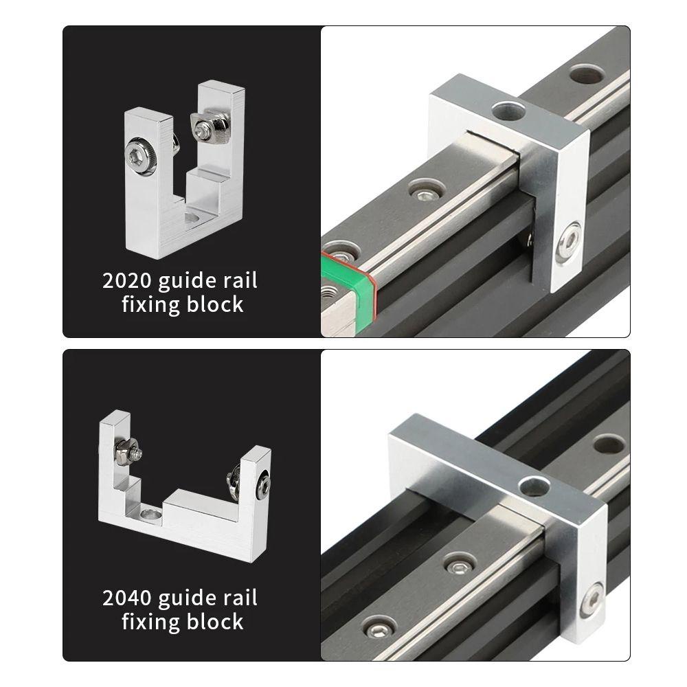 BTLIMER Set 2 Thanh Trượt Cố Định Thay Thế Bằng Hợp Kim Nhôm Cho Máy In 3D Ender-3