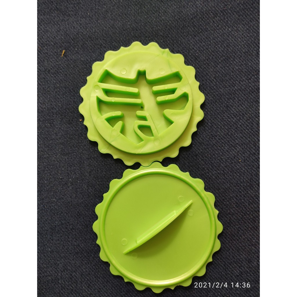 KHUÔN XÔI TRÒN XANH 13 CM HÌNH CHỮ PHƯỚC/LỘC/THỌ/HỶ/HOA SEN
