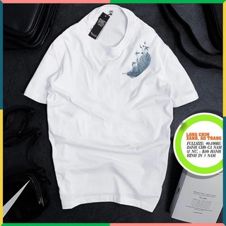 [Chuyên Sỉ Áo Thun] Mẫu Áo thun nữ big size - Áo phông nam nữ trắng - Áo thun nam cho người béo - Áo phông cotton in hìn