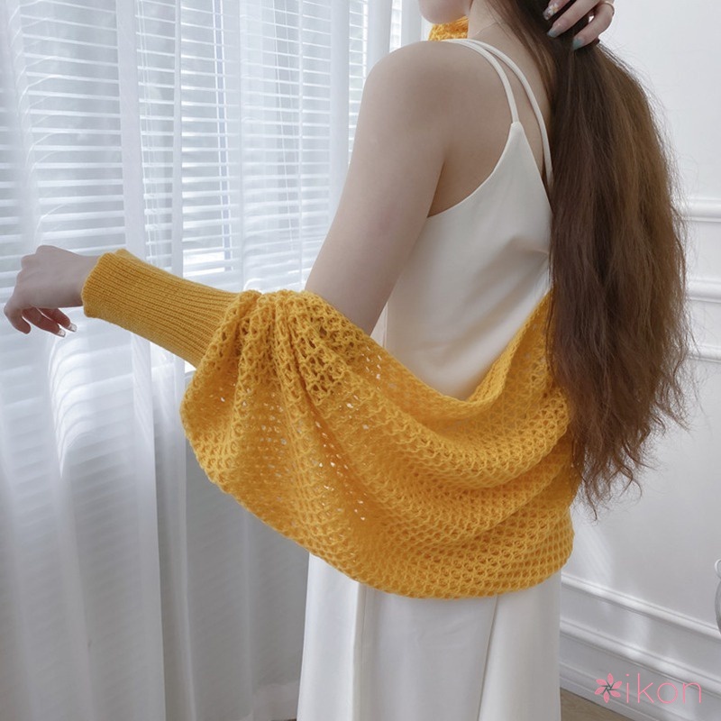 Áo Khoác Cardigan Chống Nắng Màu Sắc Kẹo Ngọt Xinh Xắn Cho Nữ