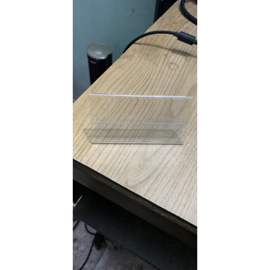 Menu mica L, mica để bàn, bảng giá mica, kệ thông tin sản phẩm mini để bàn, trong suốt, sẵn giao ngay