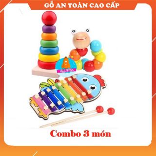 Combo set 3 món cho bé 8m trở lên