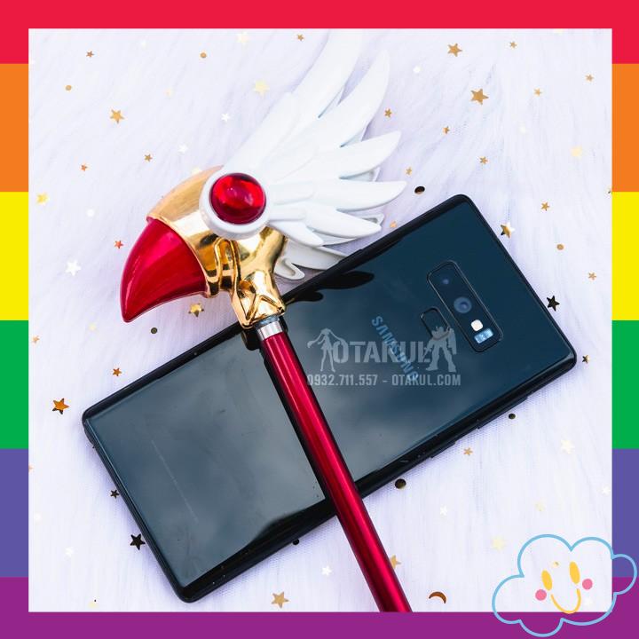 Gậy Phép Thuật Mỏ Chim Sakura Bằng Kim Loại Dài 50cm