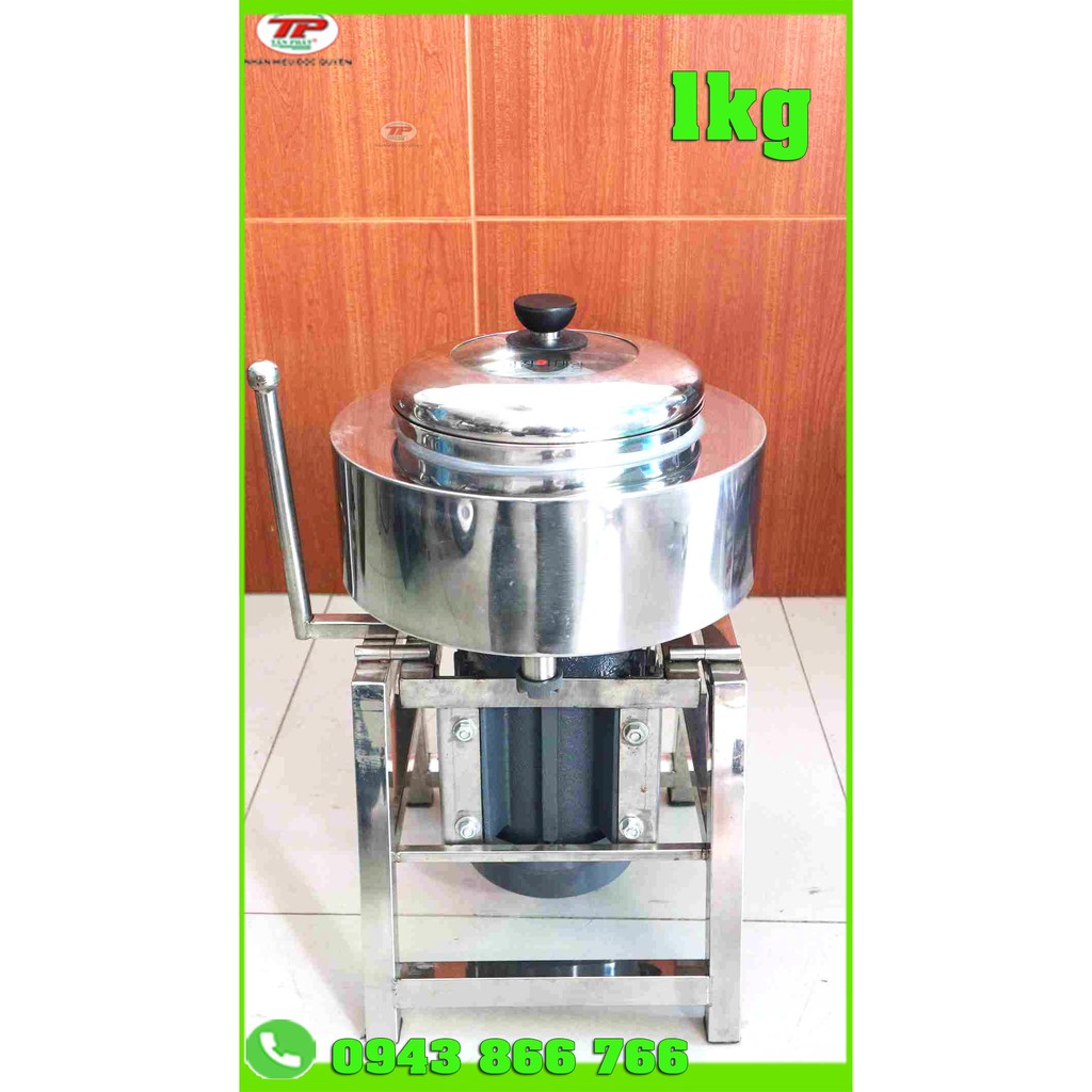 Máy xay giò chả có bao đá năng suất 1kg , 2KG , 3KG