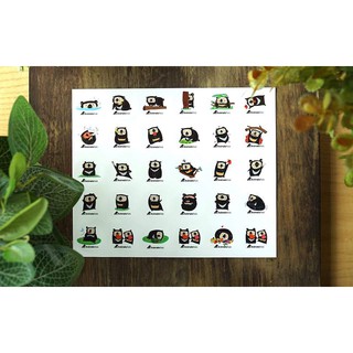 Sticker Gấu không thấm nước