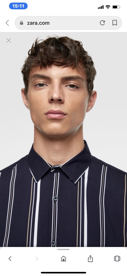 Zara Spain authentic sơmi sz S slim fit