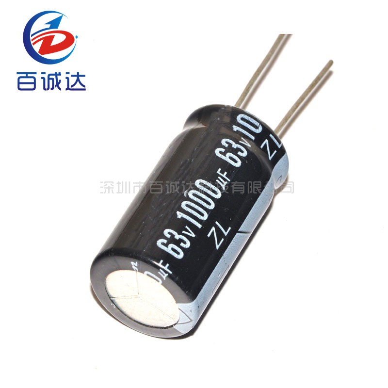 1 Chiếc 63V 1000UF 63V1000UF 1000UF63V 16 * 25 Tụ Điện Phân 63V 1000UF Nhôm Tụ Điện Phân