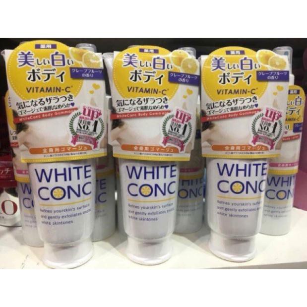 Tẩy Tế Bào Chết Toàn Thân White Conc 150ml Nhật Bản