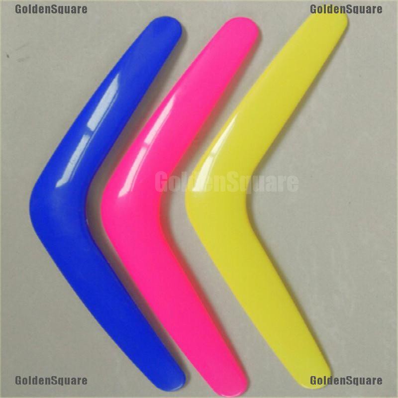 V Shaped Boomerang Toy Kids Throw Catch Outdoor Game Plastic Toy [GoldenSquare]