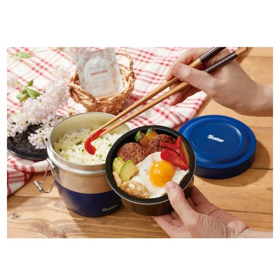 Hộp Đựng Cơm Trưa Cách Nhiệt Bằng Thép Không Gỉ 570ml STLBD6