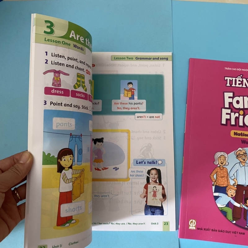 Tiếng Anh Lớp 2 FamilyAndFriends