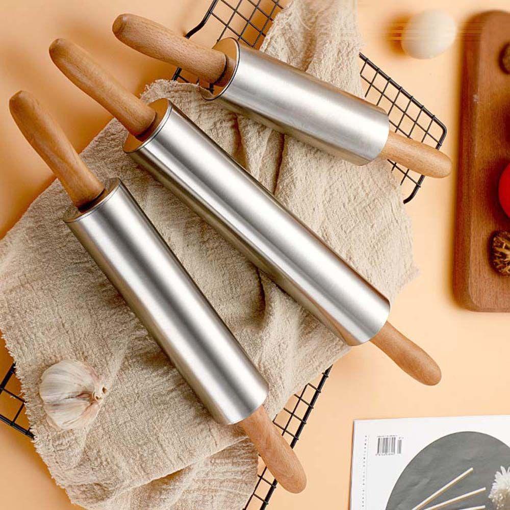 Cây Lăn Bột Làm Bánh Bằng Thép Không Gỉ