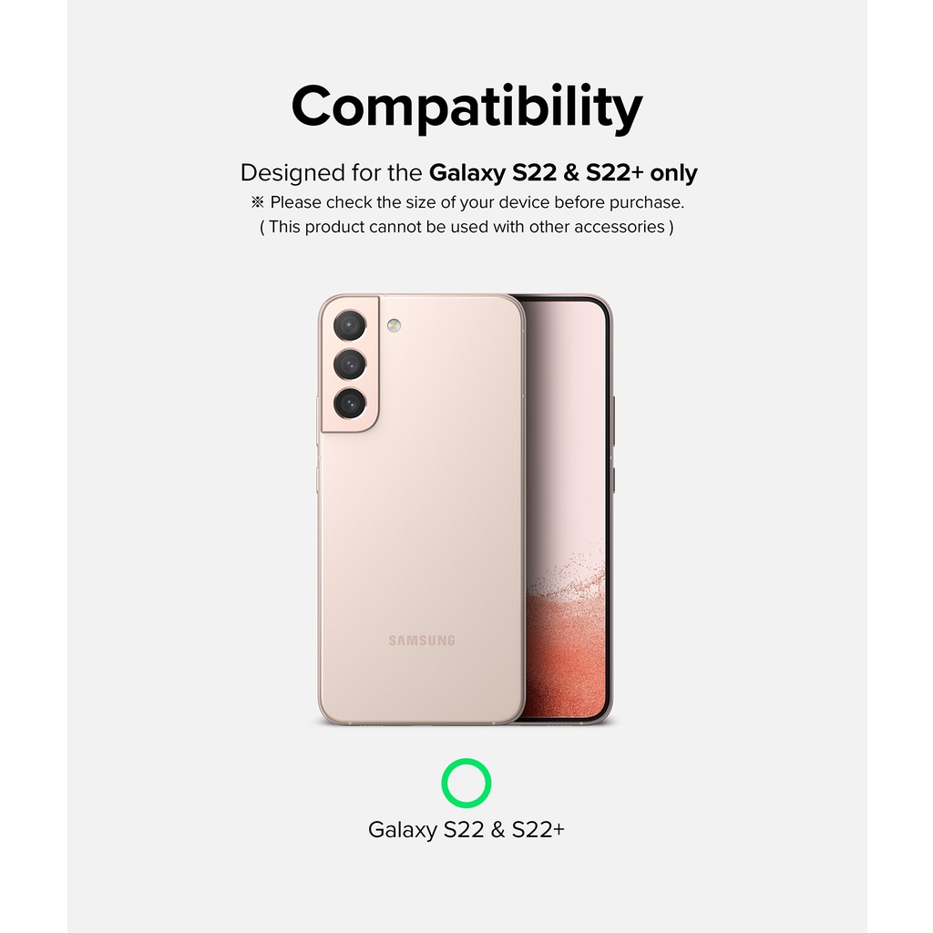 Kính cường lực bảo vệ ống kính camera sau điện thoại RINGKE cho Samsung Galaxy S22 Plus S22