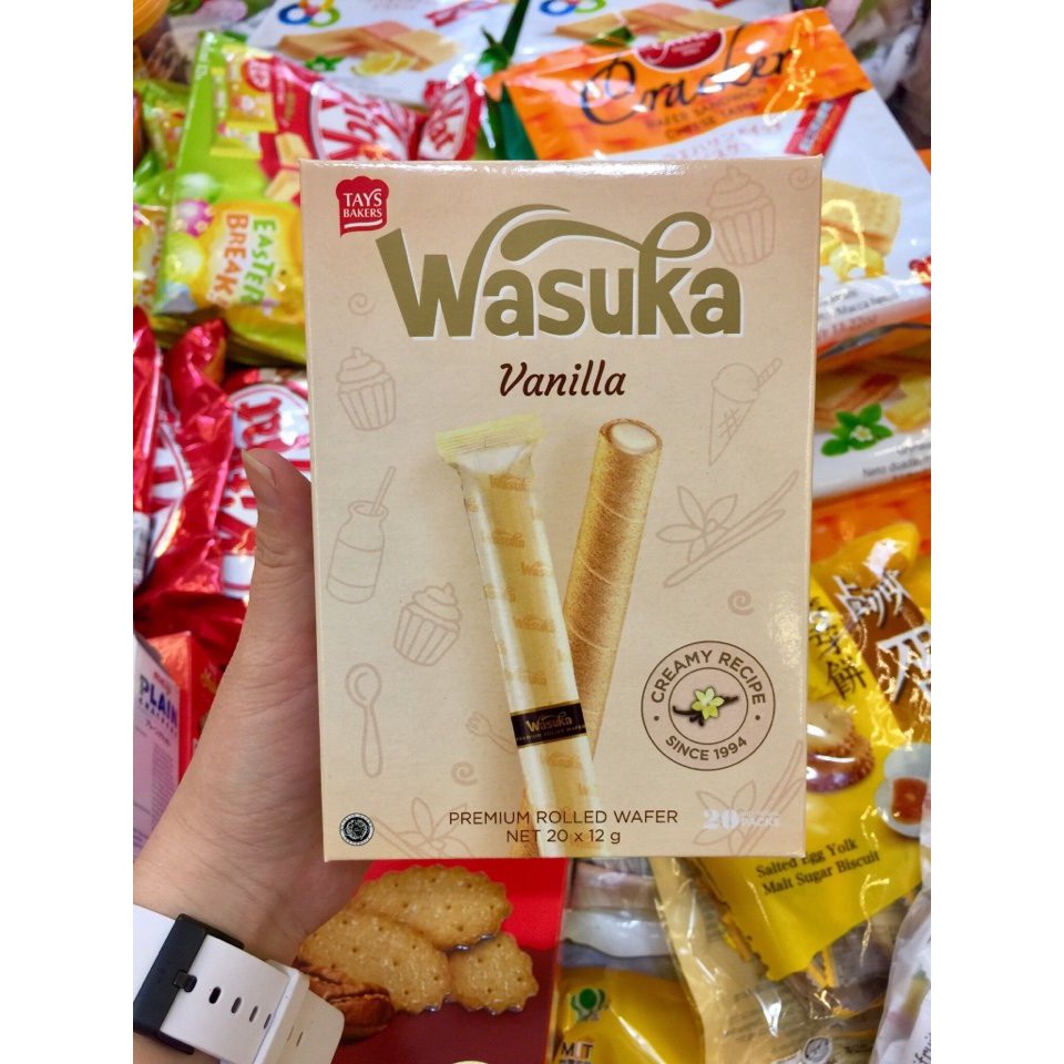 Bánh quế Wasuka Hộp 240G