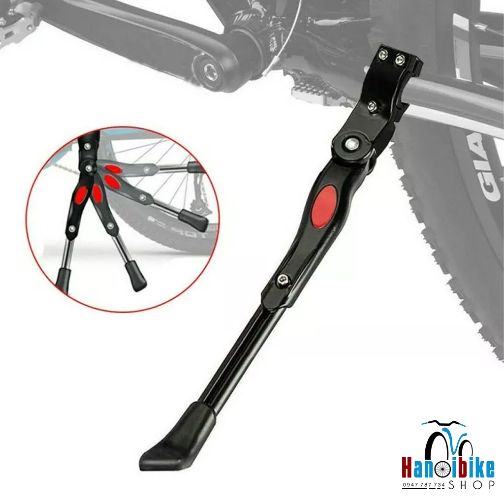 Chân chống xe đạp 1 điểm nhôm sử dụng cho road, mtb, fixed gear