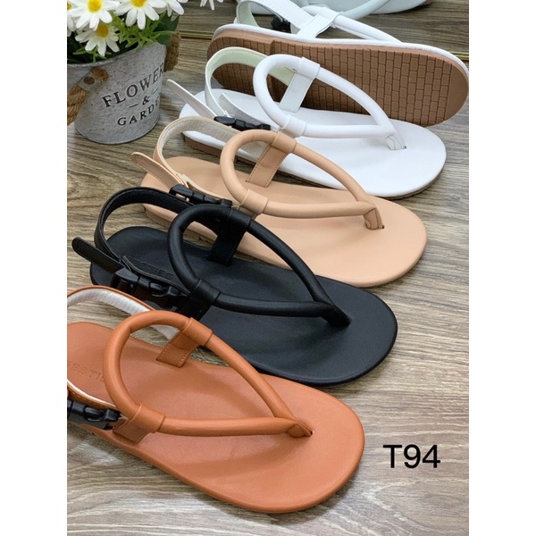 Sandal quai kẹp MAILIAA dây tròn da mềm