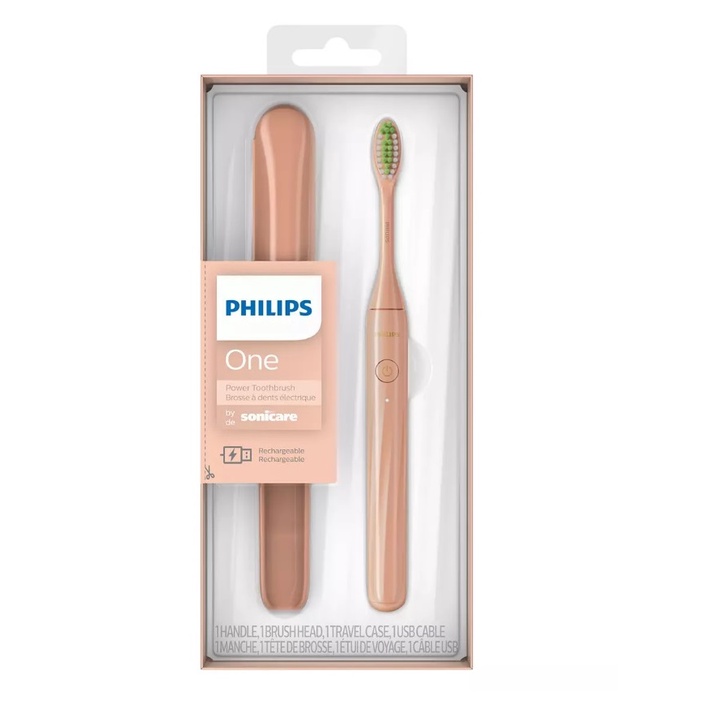 Bàn chải điện Philips One by Sonicare dùng [PIN SẠC] [USA]