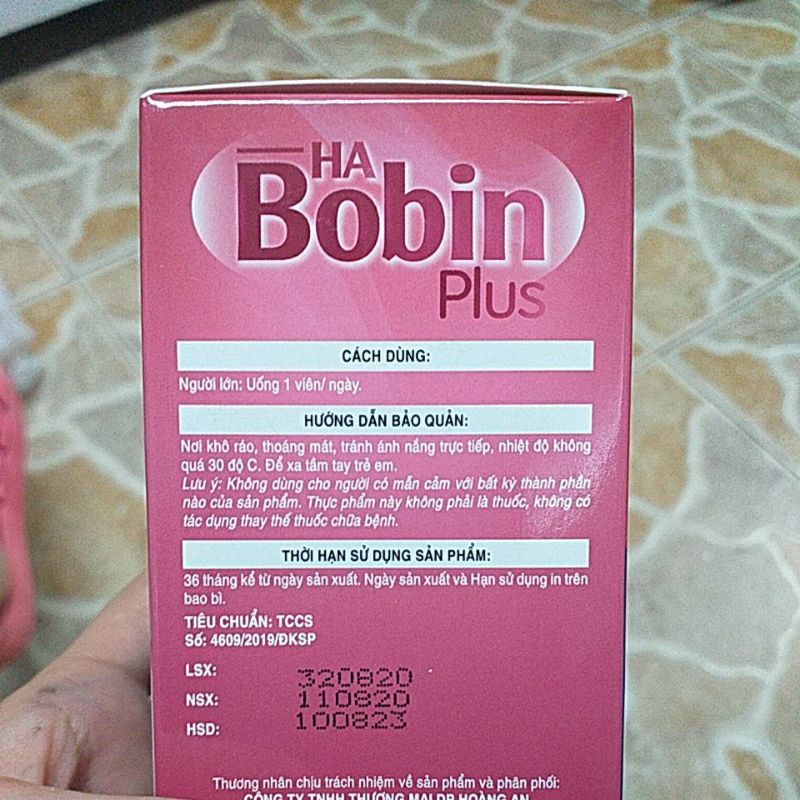 Viên uống tổng hợp Bobin Plus cho bà bầu, tăng miễn dịch, bổ sung DHA