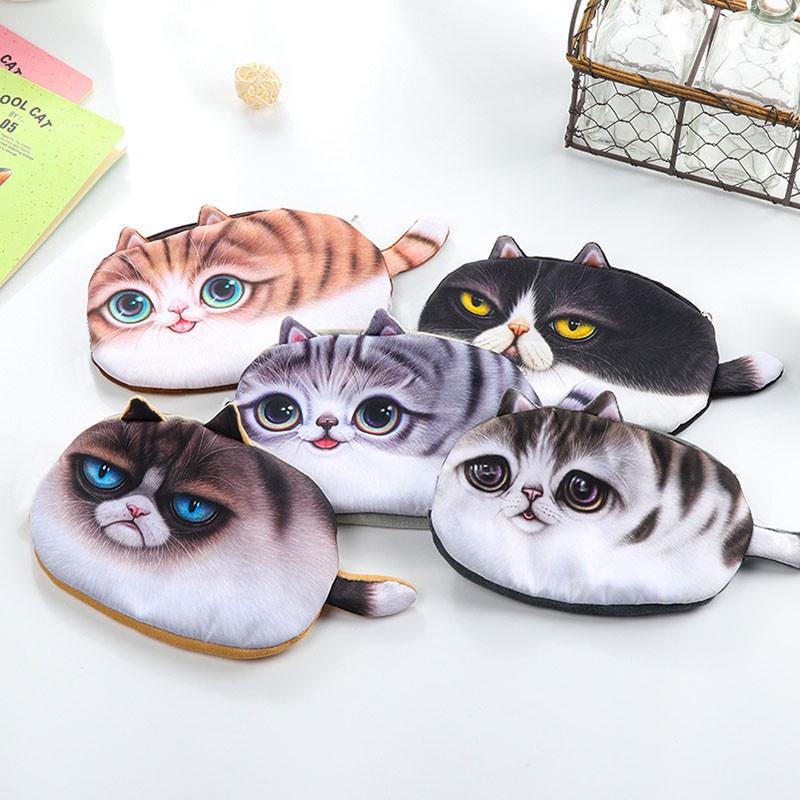 Hộp đựng bút hình mèo dễ thương
