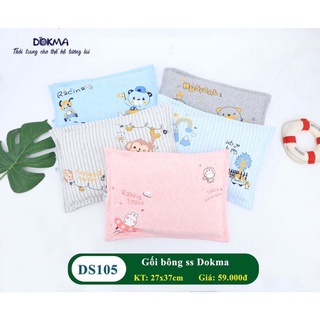Gối bông cotton mềm mịn cho bé ds105 + ds239 dokma