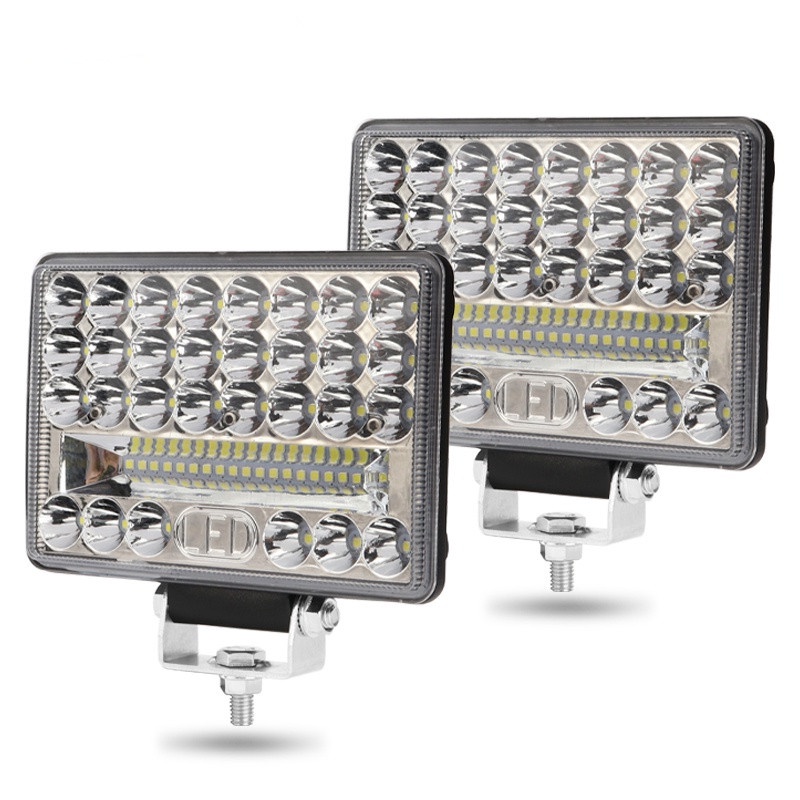 Set 1/2 thanh đèn sương mù LYMOYO 3030 LED 48SMD 144W 4x4 cho xe tải/ ô tô có bán lẻ