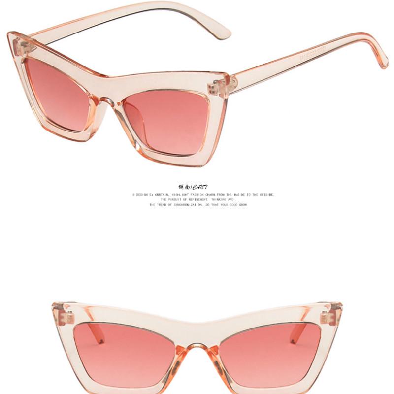 Kính mát kiểu dáng mắt mèo phong cách retro cho nữ